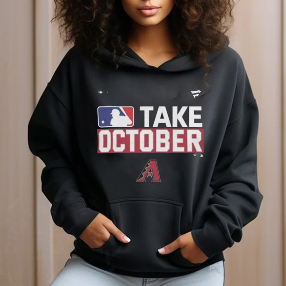 Arizona Diamondbacks Take October 2023 Postseason Hoodie - Picture 1 of 3